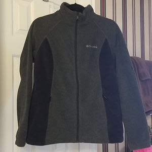 Columbia fleece full zip jacket